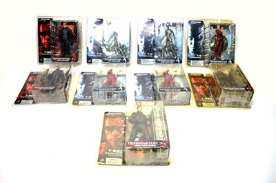 Lot 378 - A collection of McFarlane Toys Terminator 3 figures.