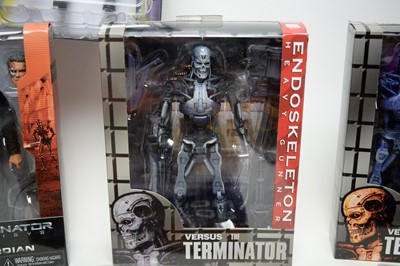 Lot 379 - A collection of Neca and Playmates Toys Terminator figures.