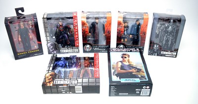 Lot 380 - A collection of Neca Terminator figures