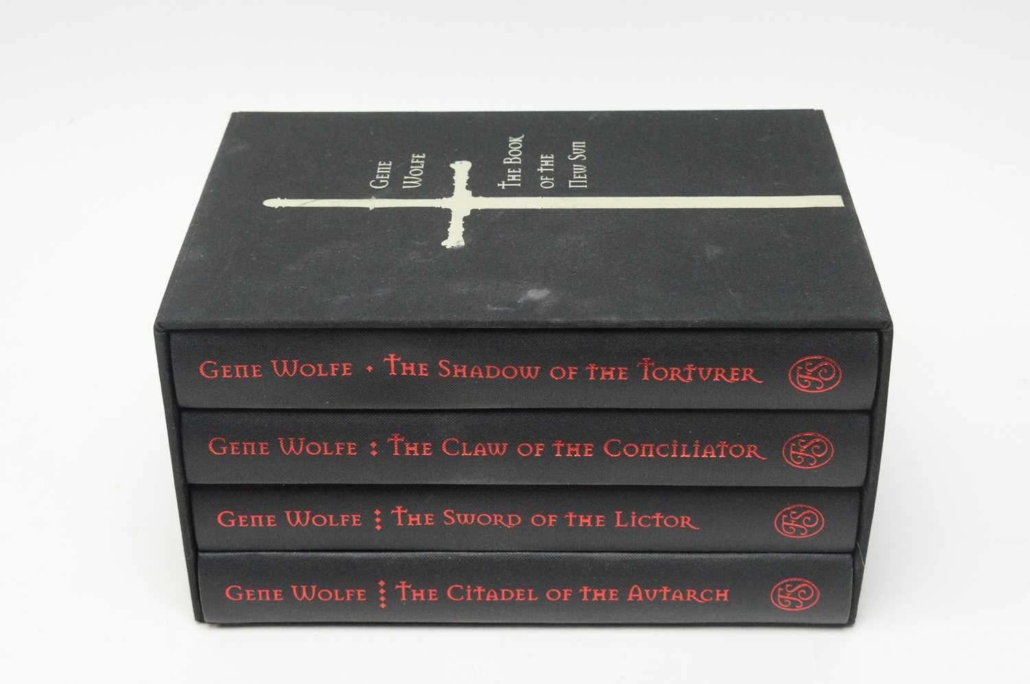 Lot 425 - Folio Society Gene Wolfe The Order of the New Sun boxset