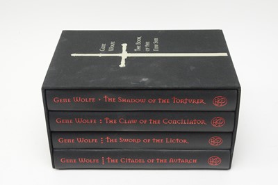 Lot 425 - Folio Society Gene Wolfe The Order of the New Sun boxset