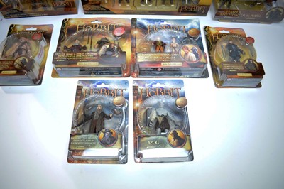 Lot 383 - A collection of The Bridge Hobbit figures.