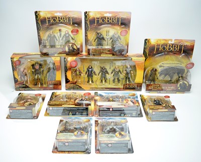 Lot 383 - A collection of The Bridge Hobbit figures.