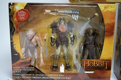Lot 383 - A collection of The Bridge Hobbit figures.