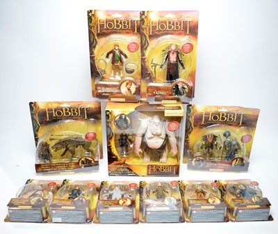 Lot 384 - A collection of The Bridge and Vivid The Hobbit figures.