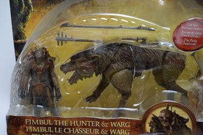 Lot 384 - A collection of The Bridge and Vivid The Hobbit figures.