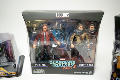 Lot 386 - A collection of Hasbro Marvel Legends Series Guardians of the Galaxy Vol. 2 figures.