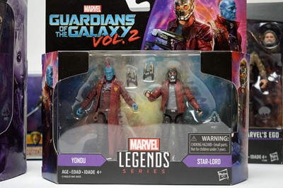 Lot 386 - A collection of Hasbro Marvel Legends Series Guardians of the Galaxy Vol. 2 figures.