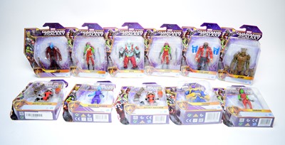 Lot 387 - A collection of Hasbro Marvel Guardians of the Galaxy figures.