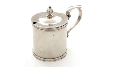 Lot 39 - William IV Scottish silver mustard pot