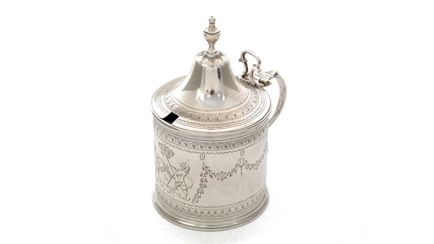 Lot 40 - A George III Silver mustard pot