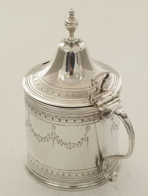 Lot 40 - A George III Silver mustard pot