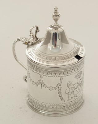 Lot 40 - A George III Silver mustard pot