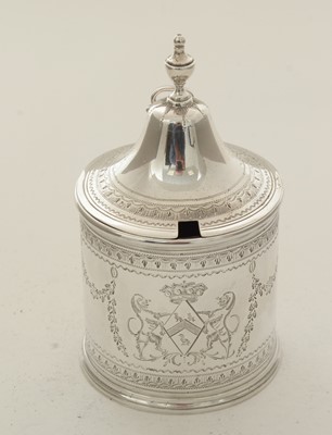 Lot 40 - A George III Silver mustard pot