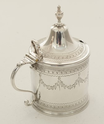 Lot 40 - A George III Silver mustard pot