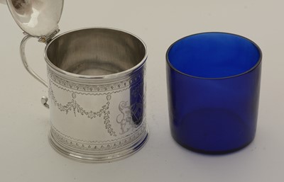 Lot 40 - A George III Silver mustard pot