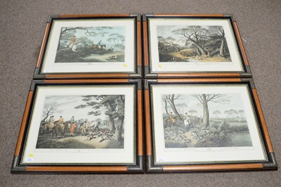 Lot 279 - A selection of framed hunting and other prints