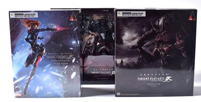 Lot 393 - Three boxed Variant Play Arts action figures.