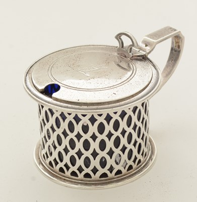 Lot 58 - An early Victorian silver North Country provincial mustard pot