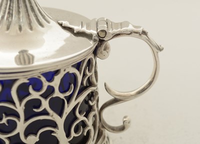 Lot 67 - A George III silver mustard pot