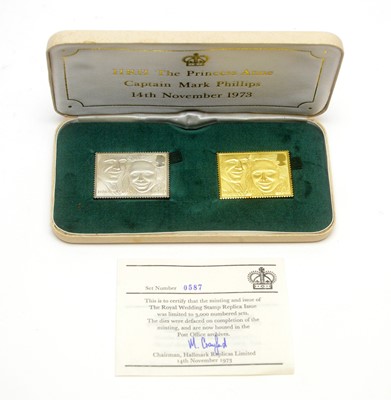 Lot 962 - Hallmarks Replica Limited The Royal Wedding stamp replicas