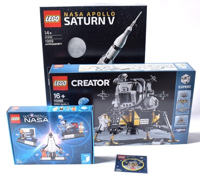 Lot 275 - A collection of LEGO NASA sets.