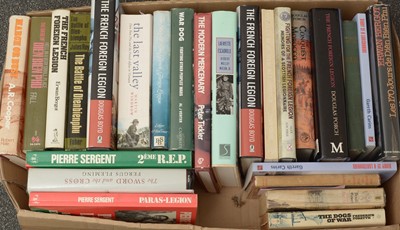 Lot 1054 - A box of Military interest books