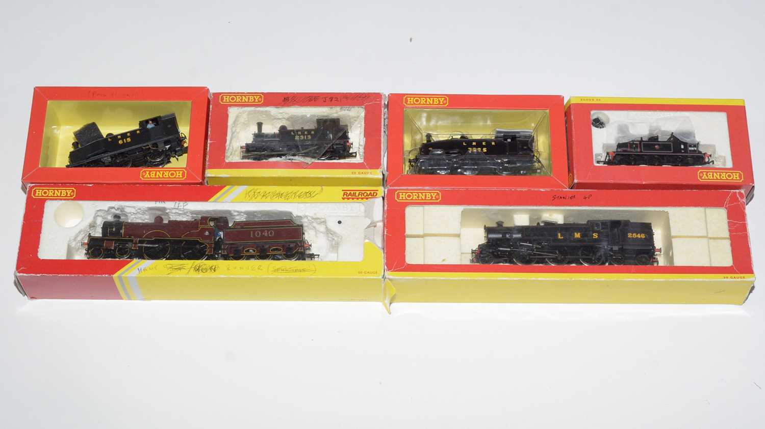 Lot 50 - Six Hornby 00-gauge locomotives