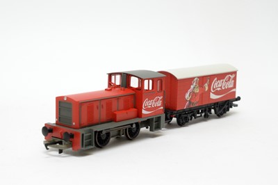 Lot 12 - Hornby 00-gauge Coca-Cola Christmas Train Set, boxed.