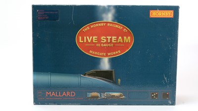 Lot 88 - Hornby Live Steam 00-gauge Mallard set
