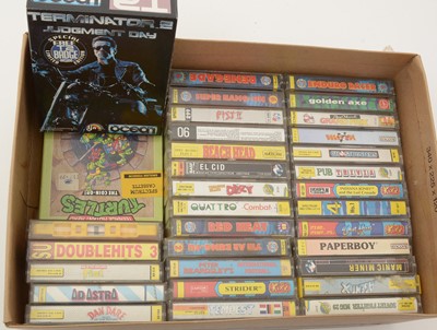 Lot 274 - Official cassette games for Masteronic, Ocean, Sinclair and others
