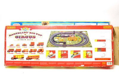 Lot 22 - Hornby 'Bartellos' Big Top Circus' and 'Thomas Passenger and Goods' electric train sets.