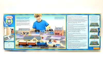 Lot 22 - Hornby 'Bartellos' Big Top Circus' and 'Thomas Passenger and Goods' electric train sets.