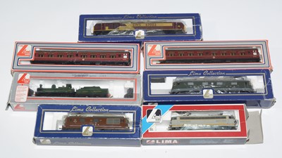 Lot 70 - Seven Lima 00-gauge locomotives