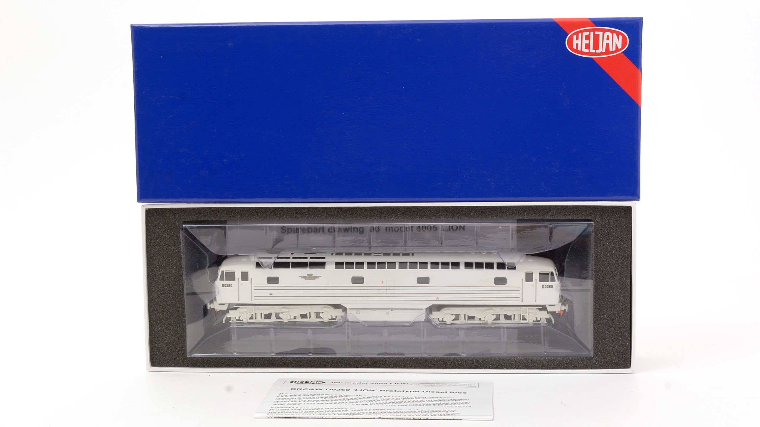 Lot 92 - Heljan 4005 BRCW D0260 'Lion' prototype