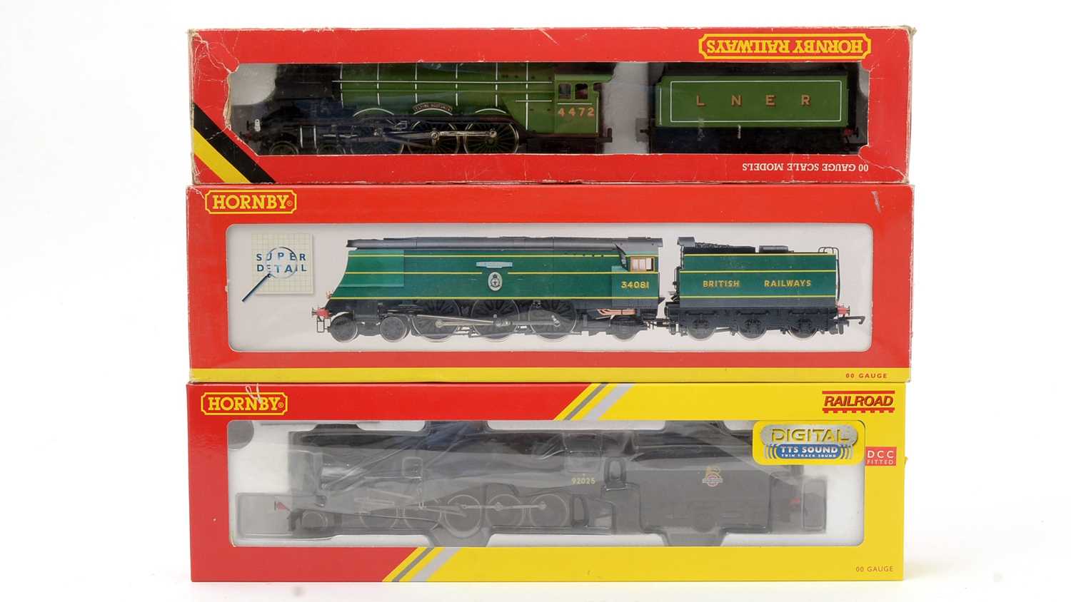 Lot 99 - Three Hornby locomotives and tenders