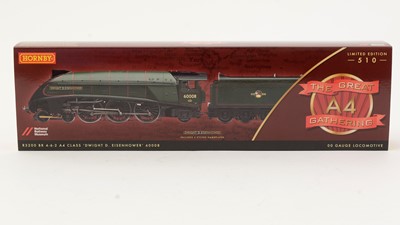 Lot 112 - Hornby 00-gauge The Great A4 Gathering Dwight D. Eisenhower locomotive and tender