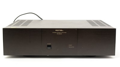 Lot 576 - A Rotel stereo power amplifier