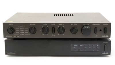 Lot 966 - An Audiolab 8000A amplifier and DAC