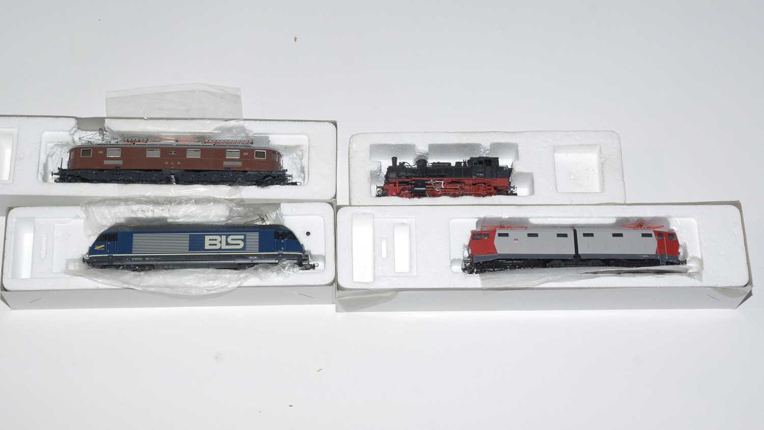 Lot 71 - Four Roco 00-gauge locomotives