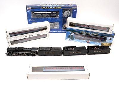 Lot 31 - The Polar Express locomotives and rolling stock.