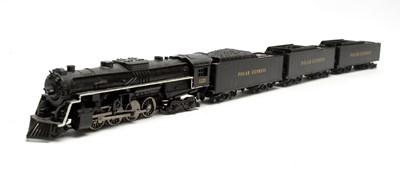 Lot 31 - The Polar Express locomotives and rolling stock.