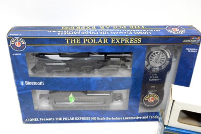 Lot 31 - The Polar Express locomotives and rolling stock.