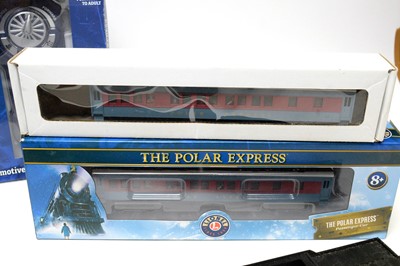 Lot 31 - The Polar Express locomotives and rolling stock.