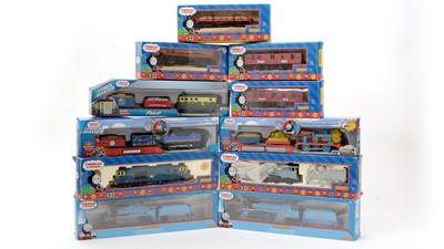 Lot 46 - Hornby and Fisher Price Track Master 'Thomas & Friends' 00-gauge locomotives and rolling stock