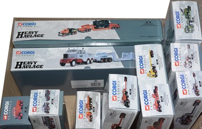 Lot 168 - Corgi Classics Heavy Haulage diecast model vehicles