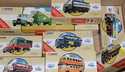 Lot 170 - Corgi Classic Commercial and other diecast model vehicles