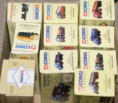 Lot 172 - Corgi Classics the brewery collection limited edition diecast commercial vehicles