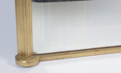 Lot 1313 - A large 19th Century giltwood overmantel mirror