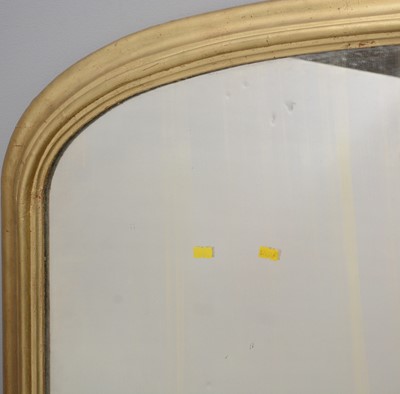 Lot 1313 - A large 19th Century giltwood overmantel mirror